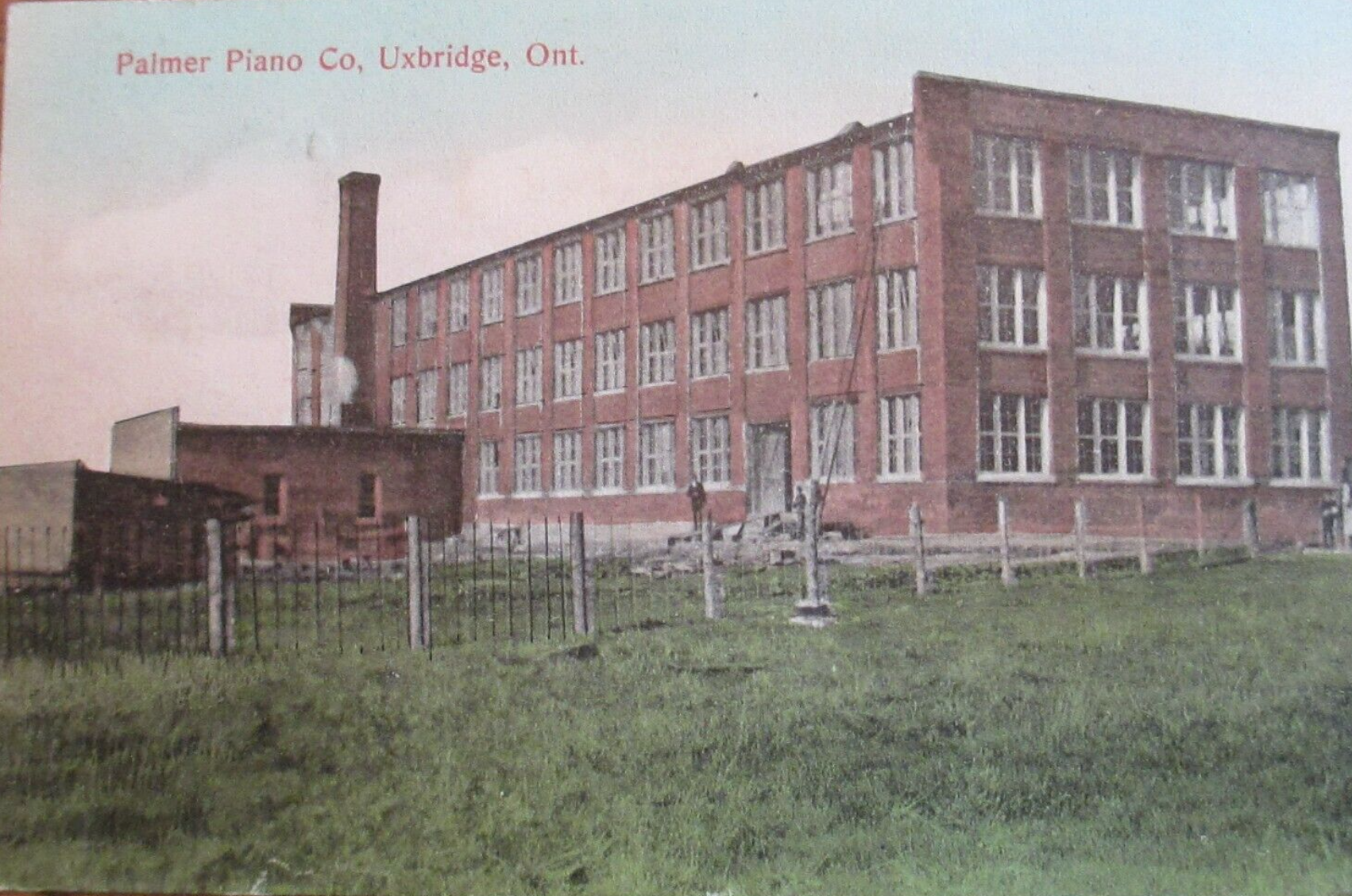 Palmer Piano Co building in Uxbridge.