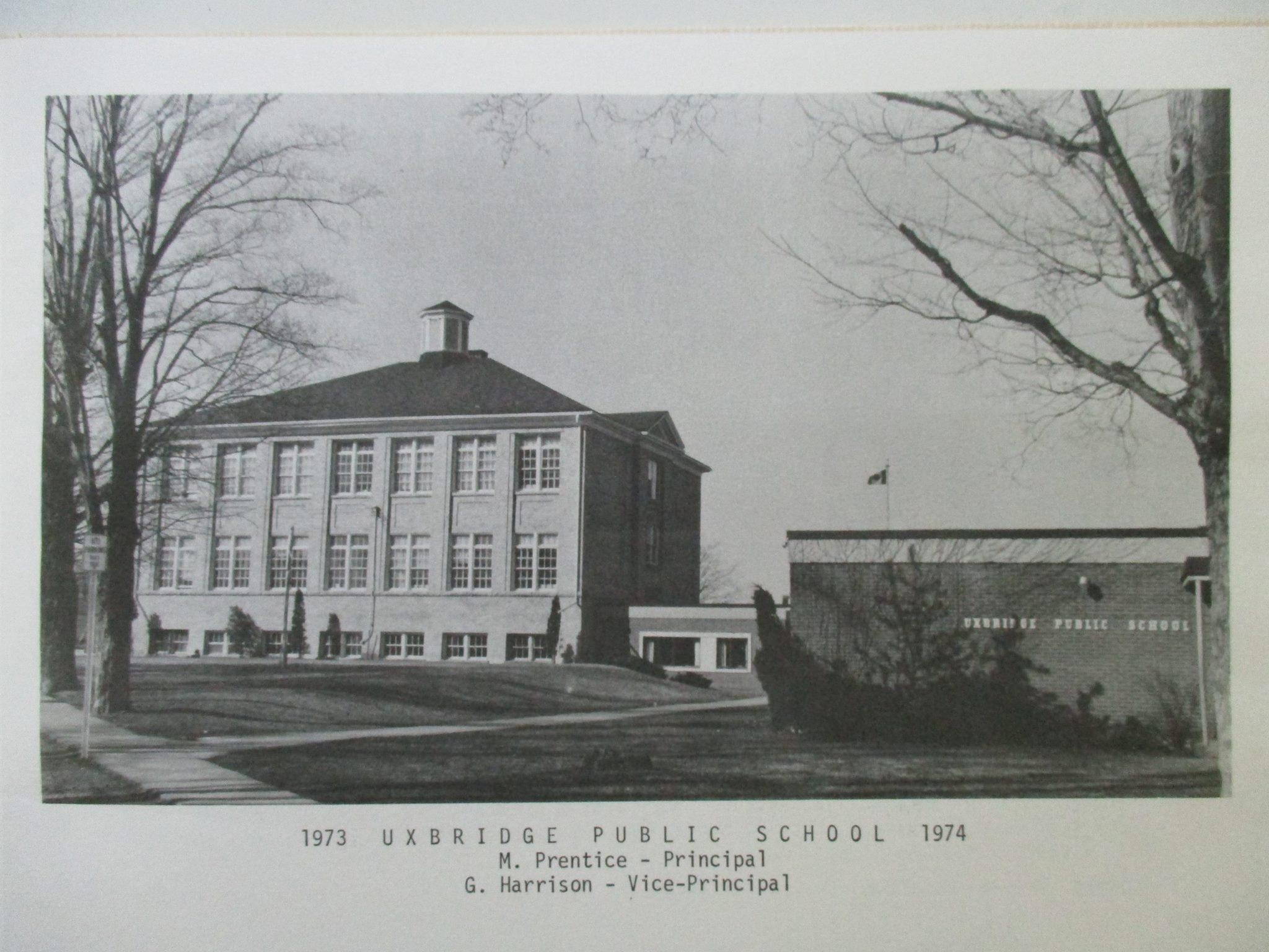 Uxbridge Public School 1973/74 school year