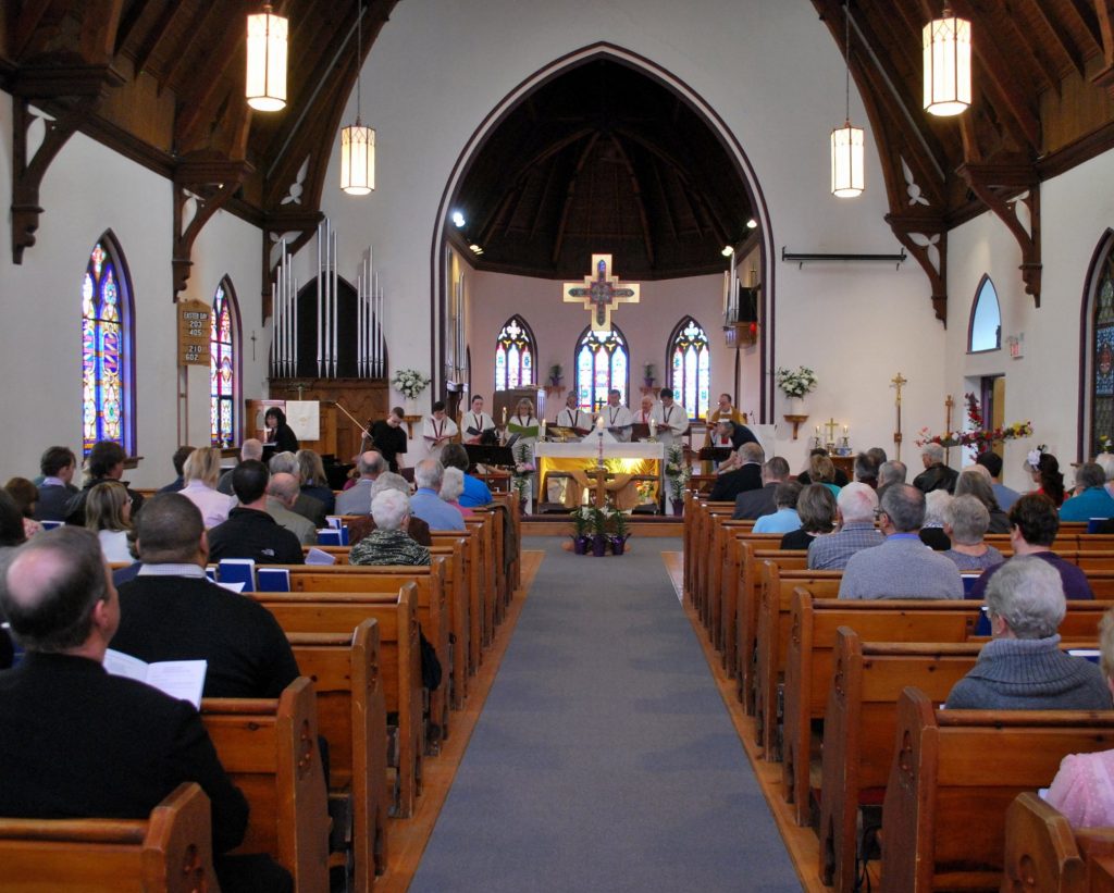 Interior of St. Paul's Anglican Church