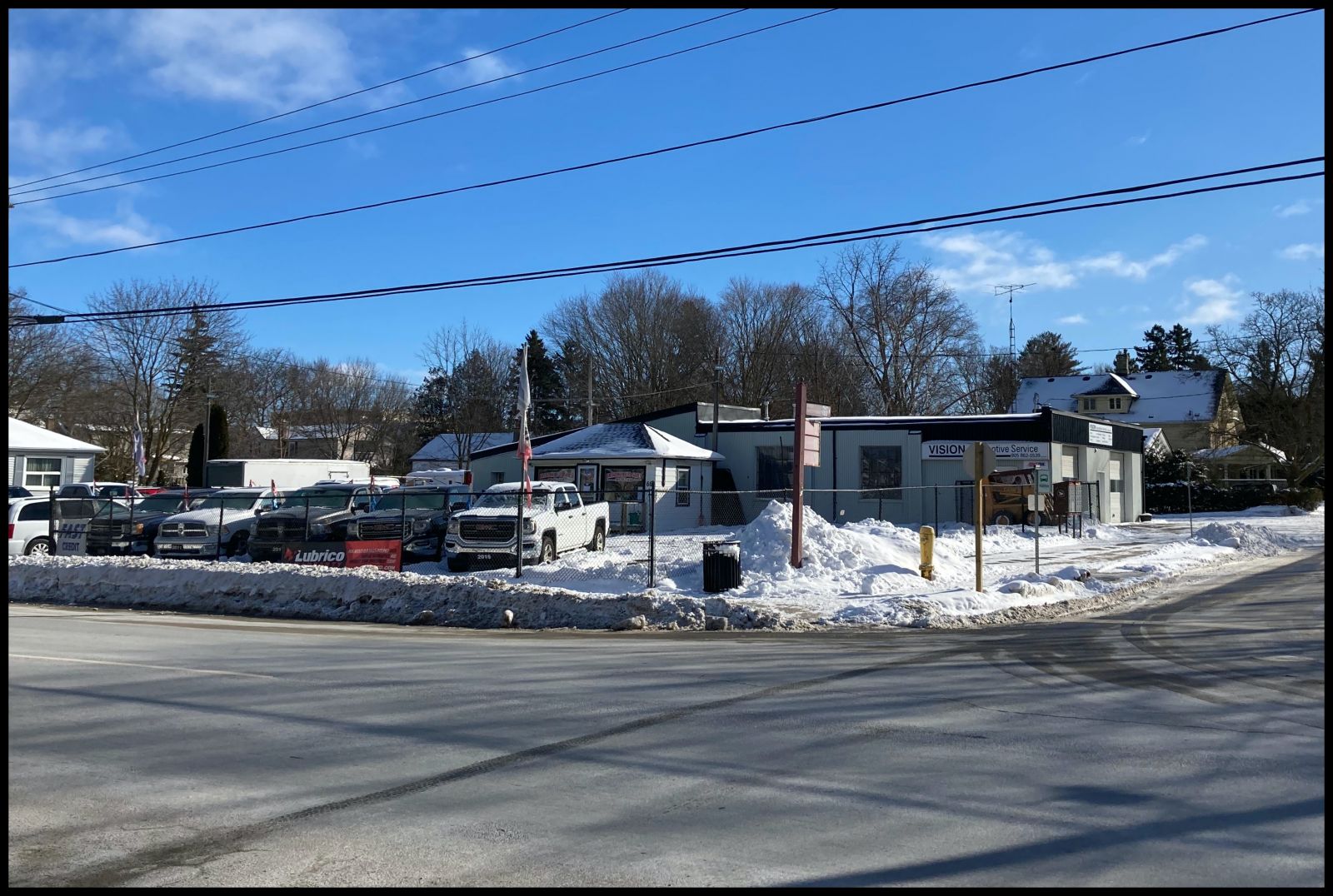 Former location of the Uxbridge Cabinet Organ Manufacturing Co.