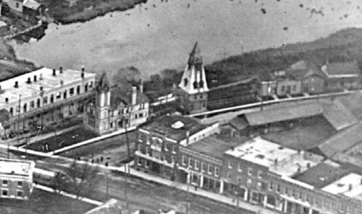 Arial View of Toronto Street Uxbridge