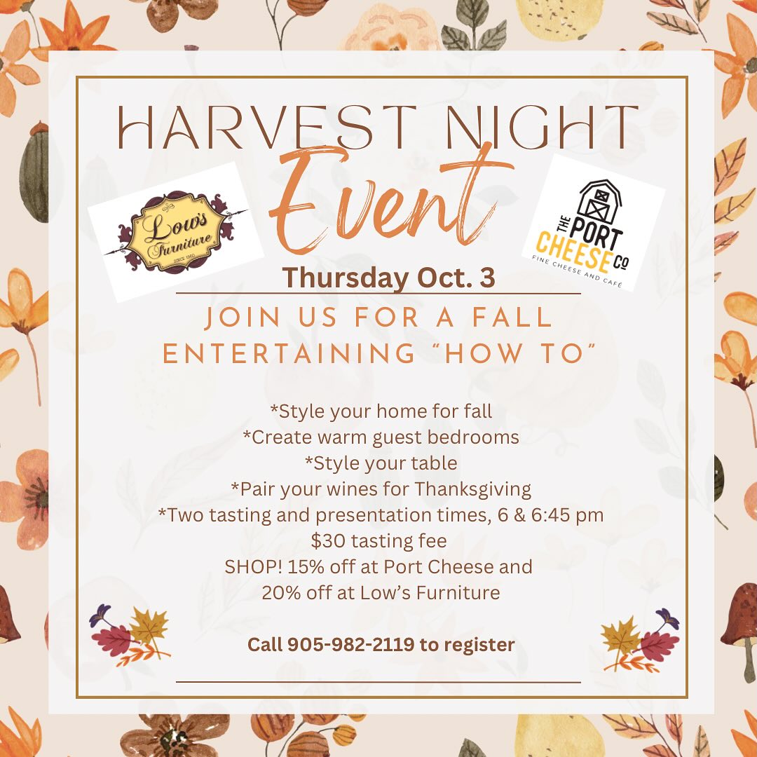 Lows Harvest Night Event