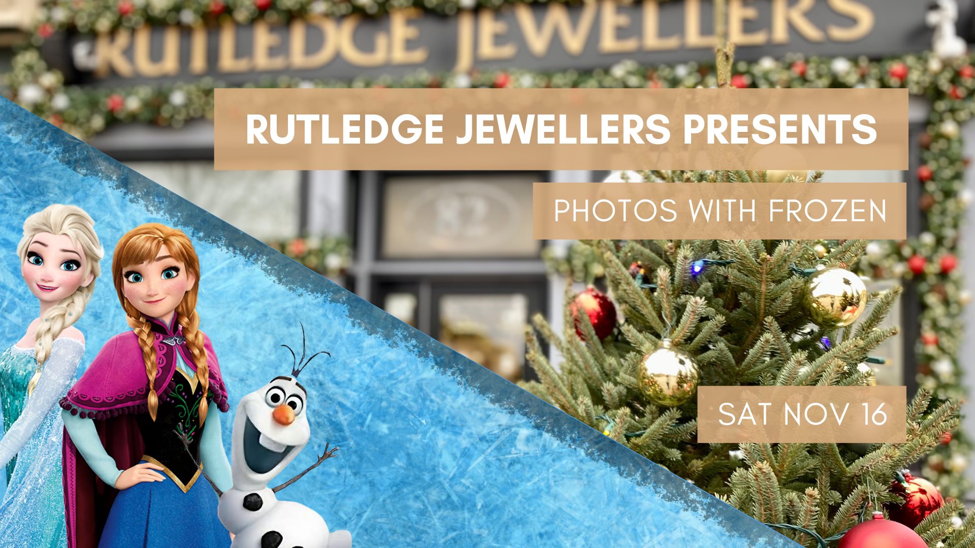 Rutledge Jewellers Photos with Frozen