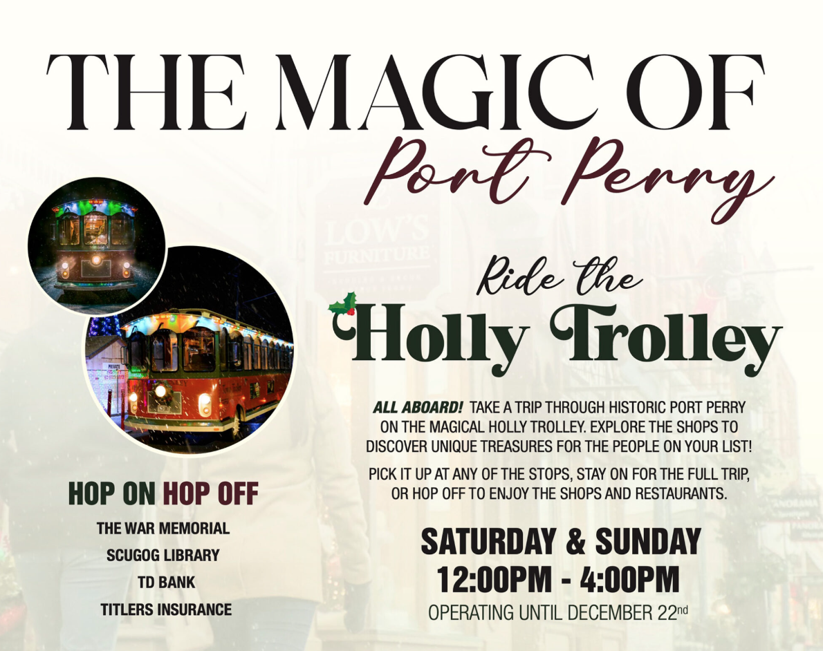 Ride the Holly Trolley