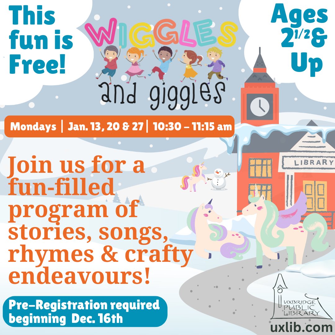 Wiggles and giggles uxbridge library